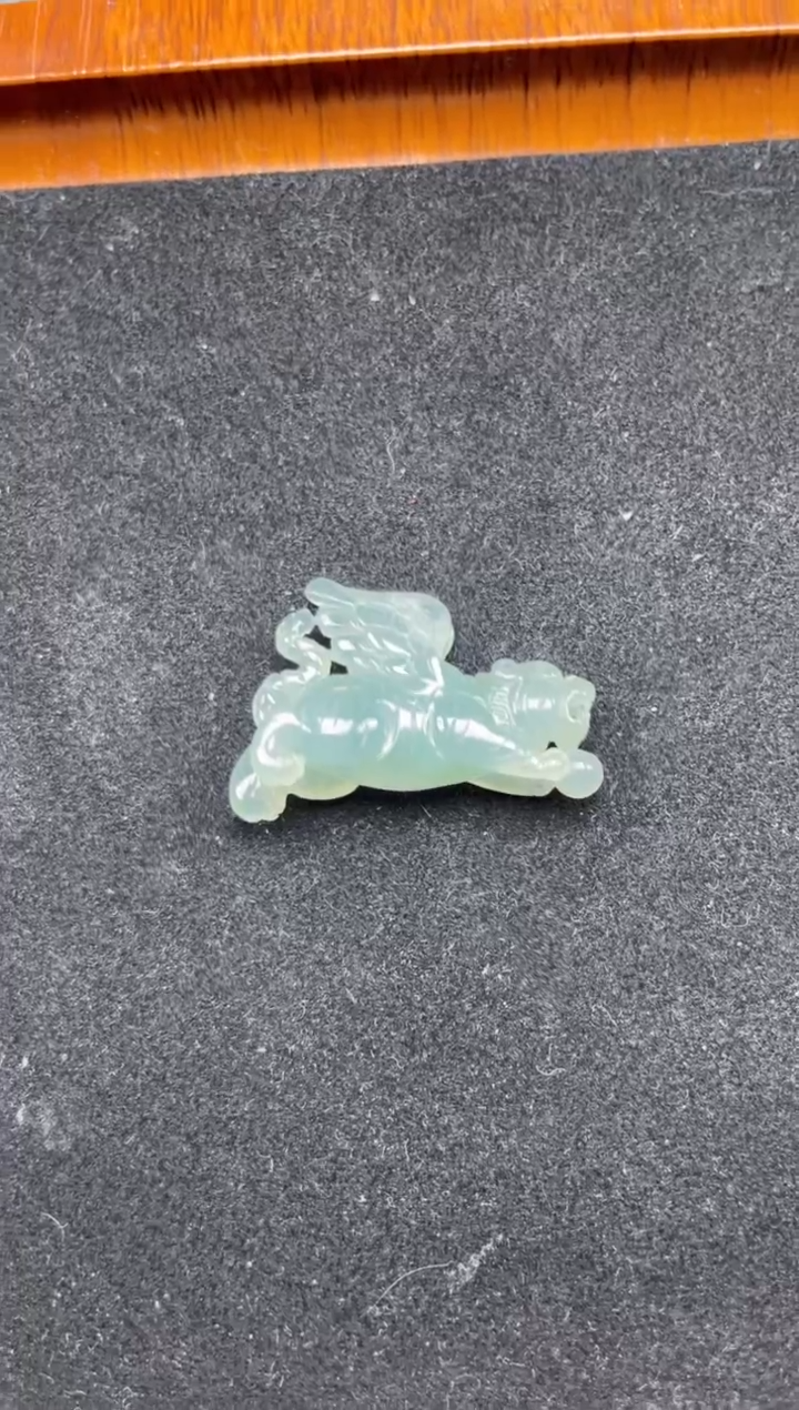 【闪购商品】翡翠颈饰未镶嵌飞天貔貅