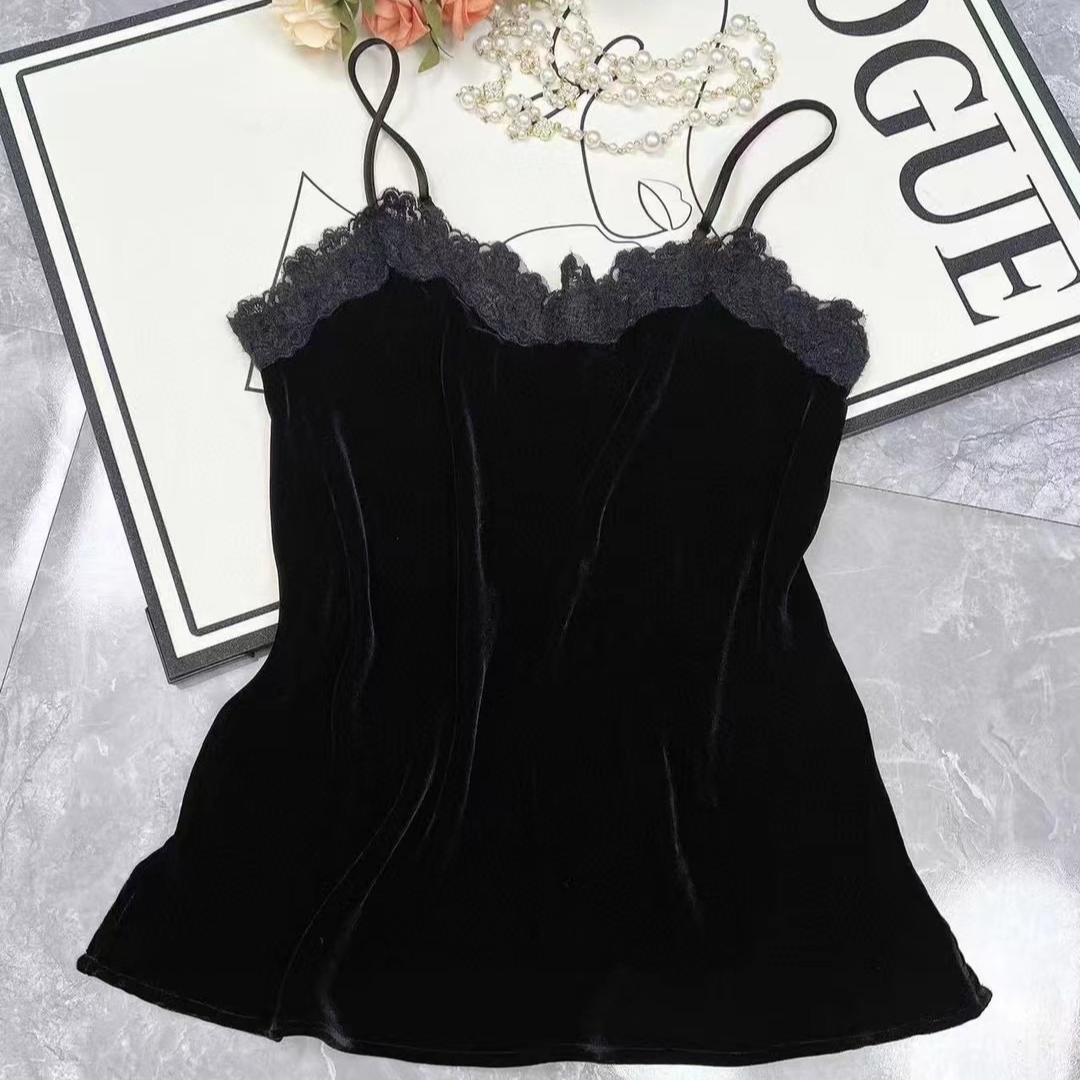 南油夏款吊带系列蕾丝显瘦无袖