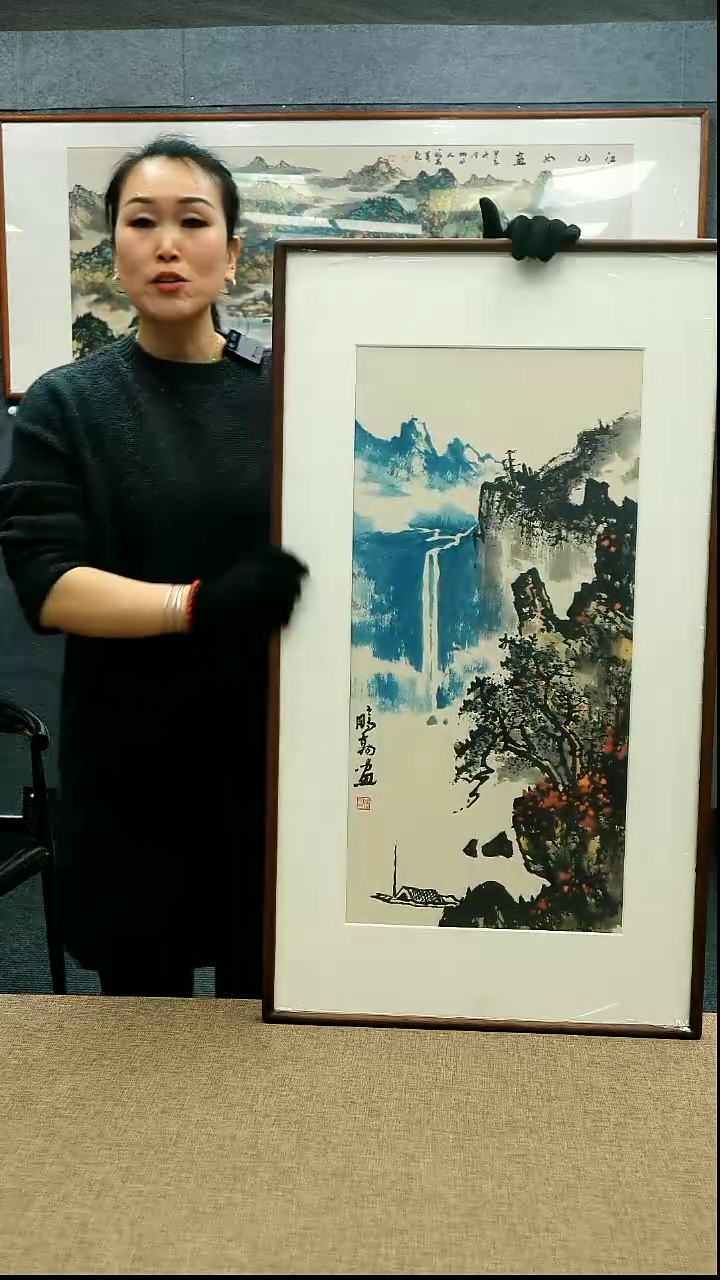 【闪购商品】国画52*92唐鹏高老师山水