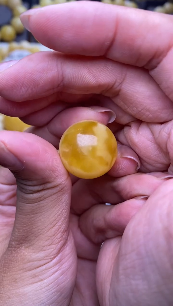 裸石琥珀未镶嵌大小姐珠宝76