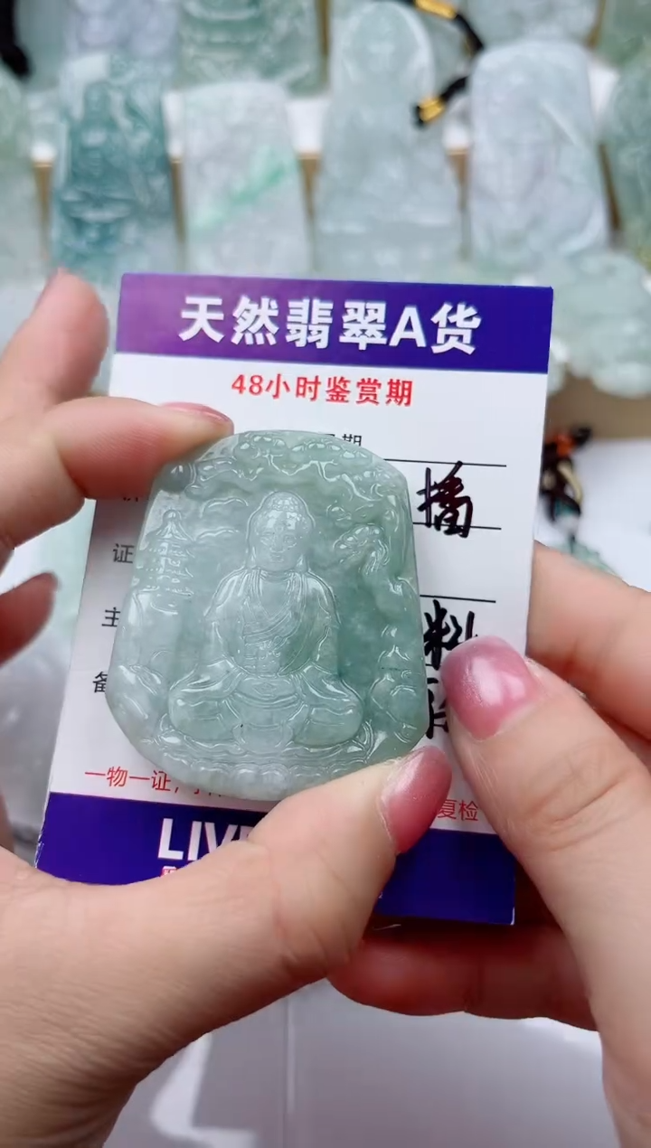 颈饰未镶嵌翡翠             