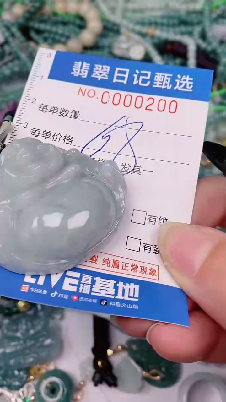 【闪购商品】翡翠颈饰未镶嵌00000200