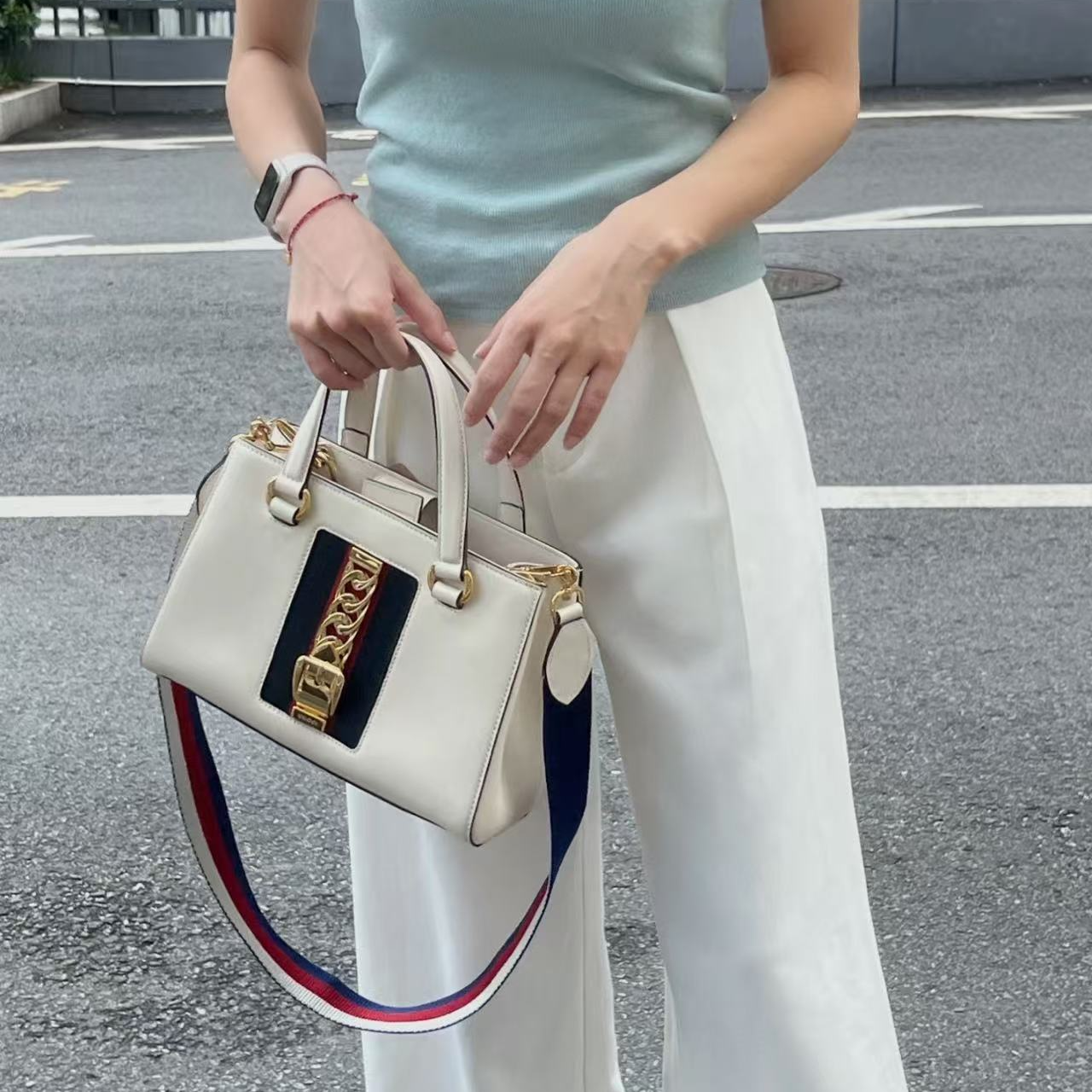 95新 GUCCI/古驰 胖虎安安/公价0/箱包/两用包/31B2508080025