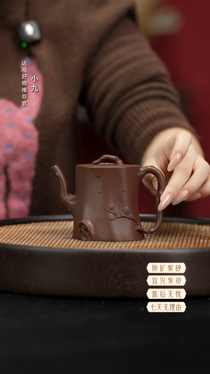 九DG186树桩砂之源革紫泥200