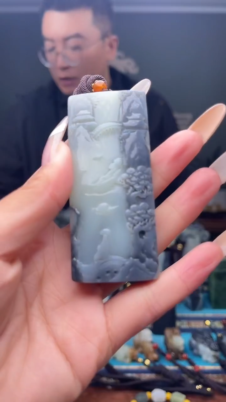 未镶嵌和田玉挂件1