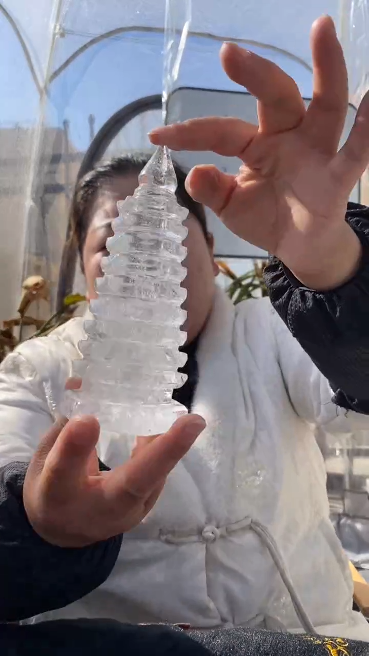 【闪购商品】水晶文昌塔未镶嵌白水晶文昌塔D727