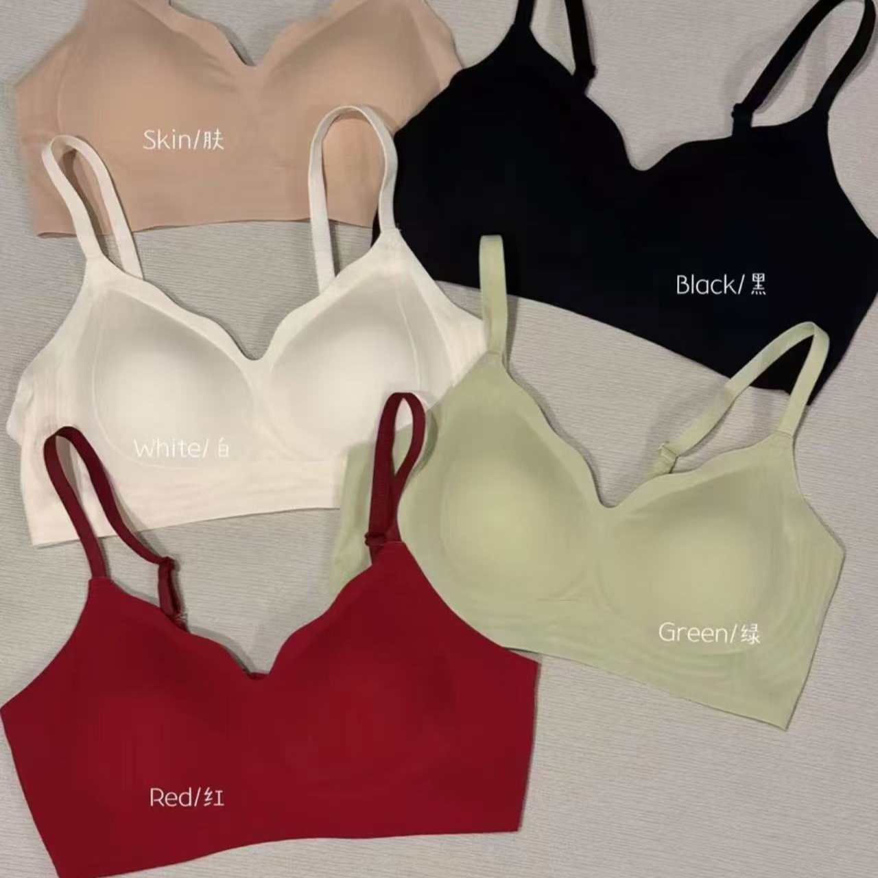 滨莉家@A88【软支撑提拉 BRA】波浪提拉上托固定杯内衣四排三扣