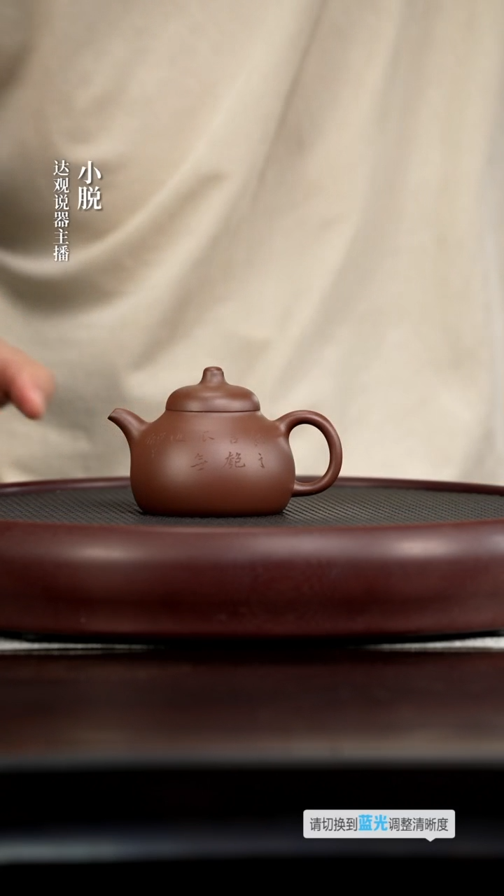 茶壶紫砂DG311畏壶曼生十八式之一匏瓜cc175