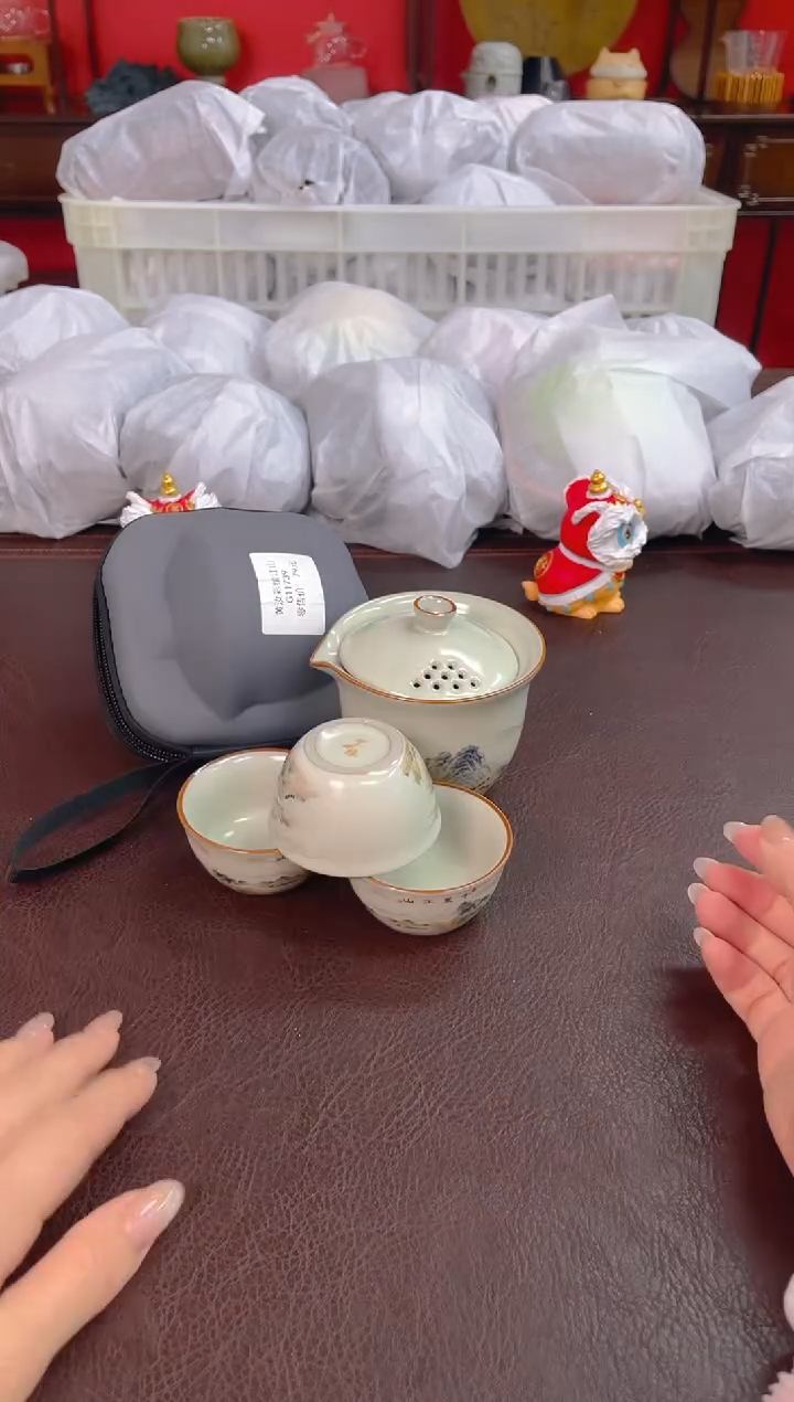 【闪购商品】瓷片【沉鱼茶器】清货底价 库存单一