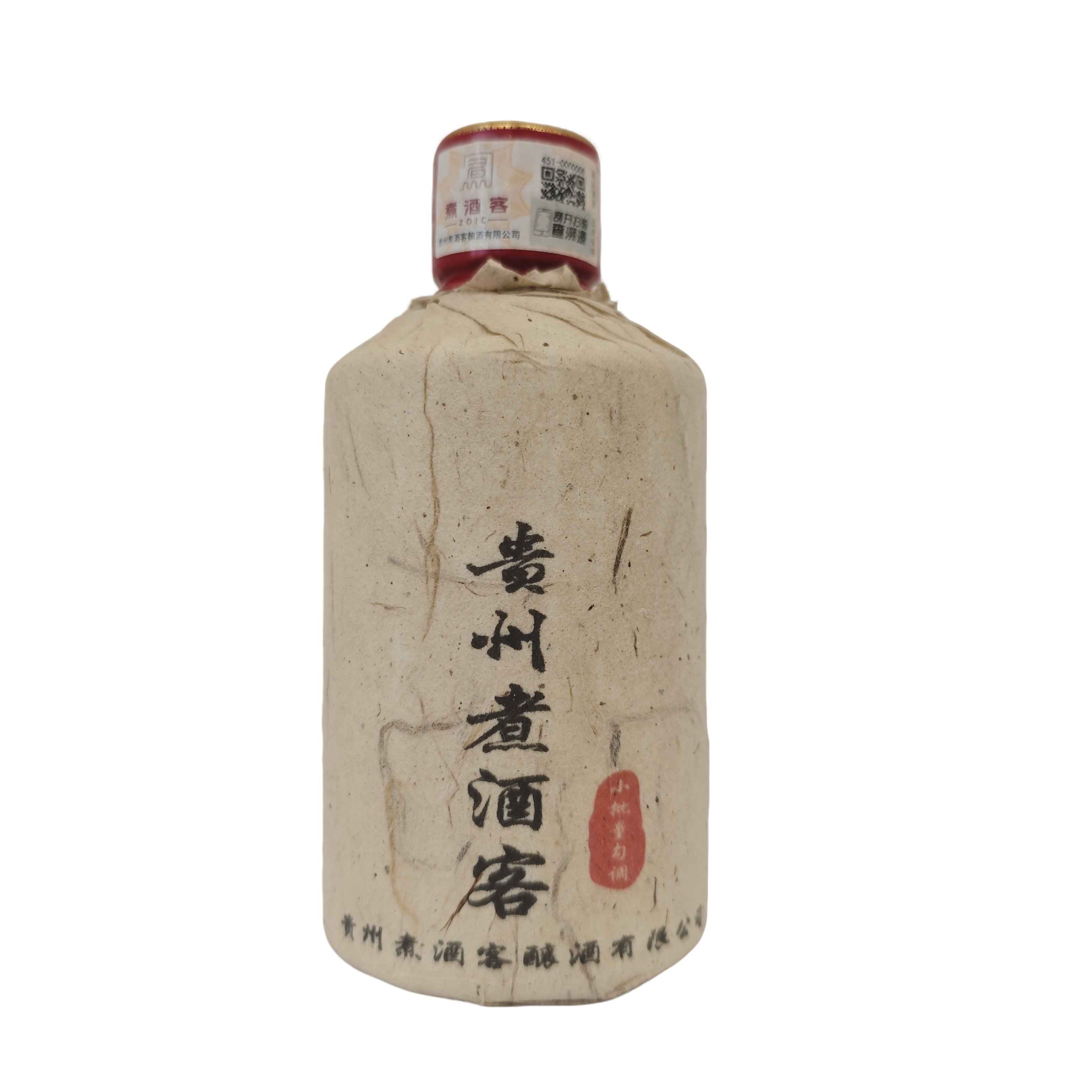煮酒客小批量沟调 酱香型白酒 53度100ml