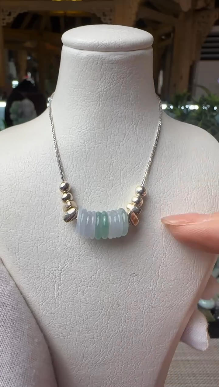 【闪购商品】翡翠颈饰未镶嵌吊坠