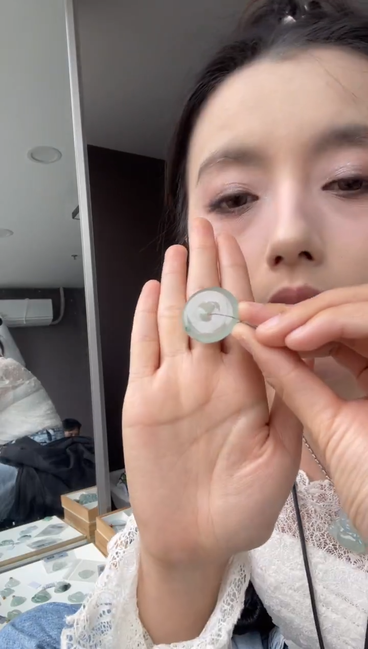 吊坠(不含链)未镶嵌翡翠天然缅甸A货翡翠