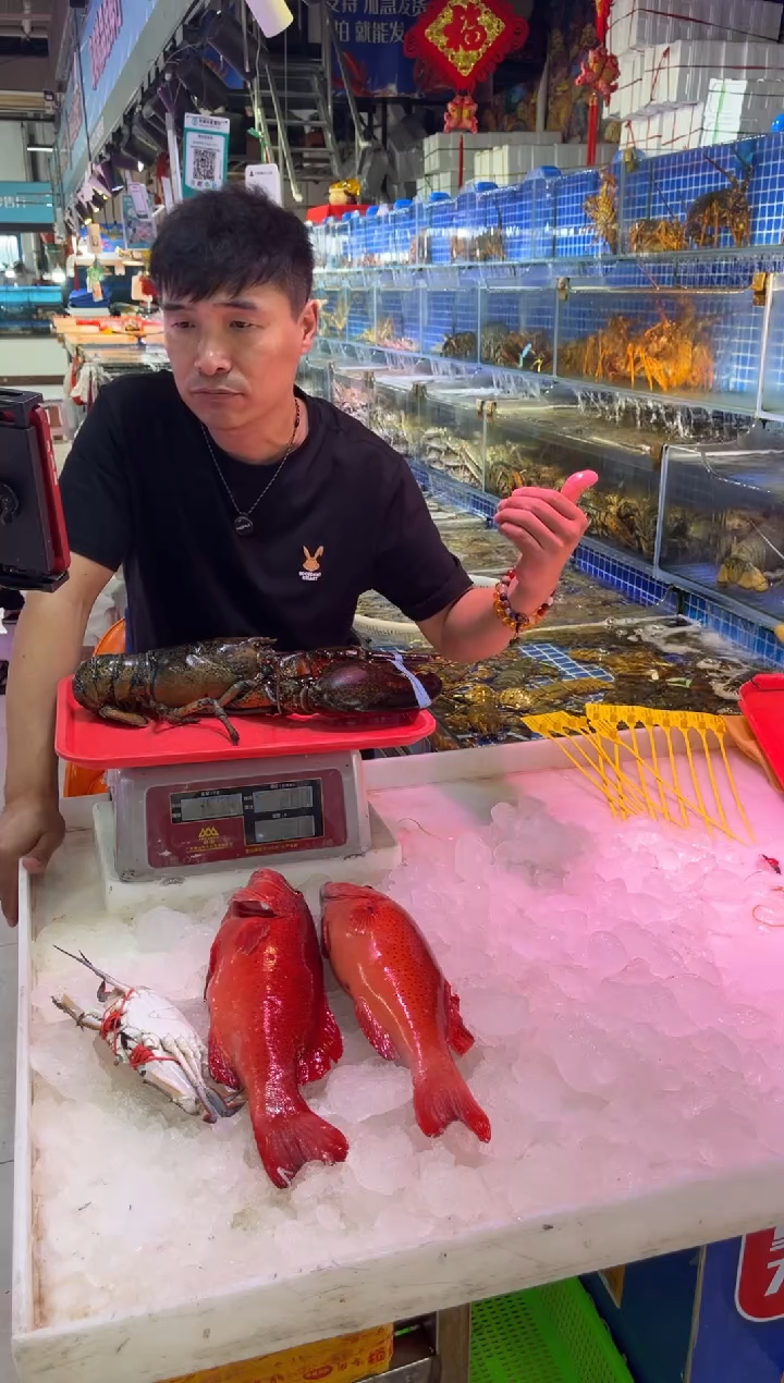 中国大陆断氧小青龙3只，2.3斤，有掉退
