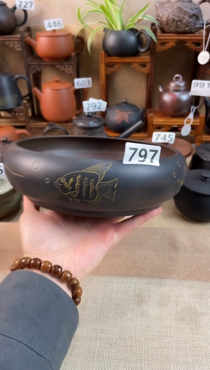 L*i建水紫陶水洗放漏797