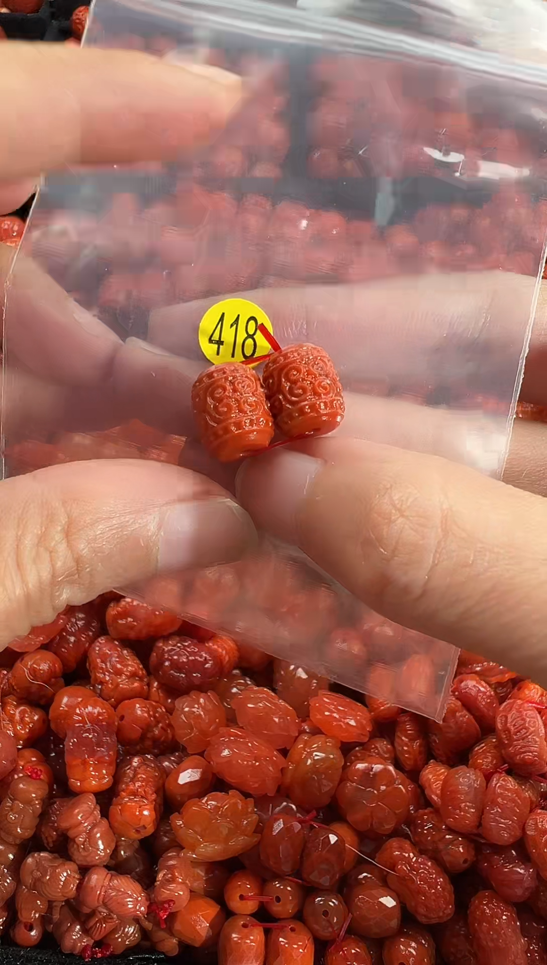 颈饰未镶嵌南红玛瑙1