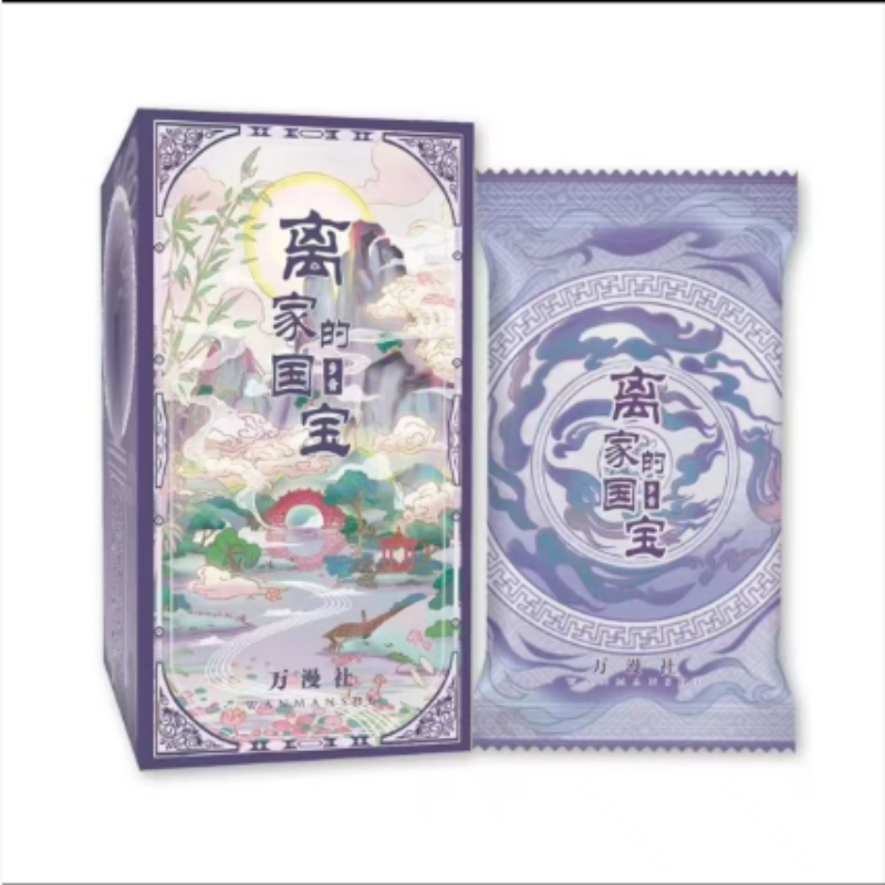 【拆盒】万漫社--离家的国宝2乡音原创正版授权卡牌