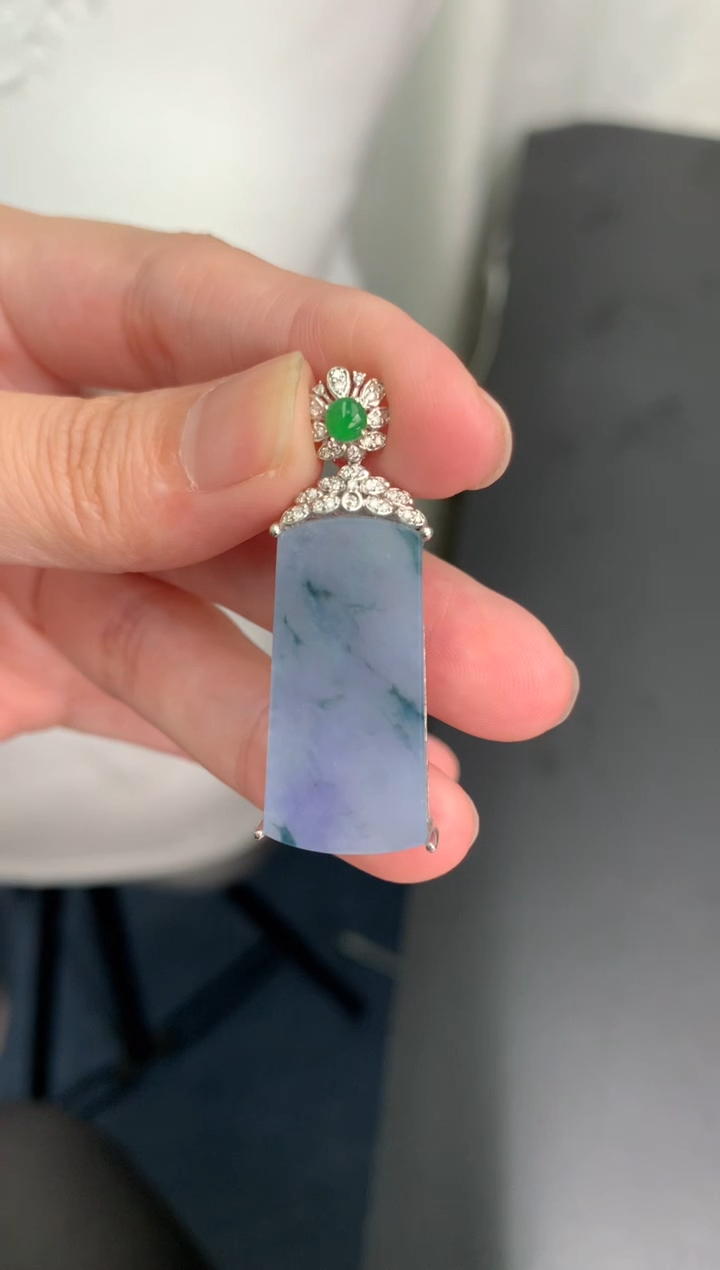 【闪购商品】定制翡翠18K金镶嵌模式推广期24小时鉴赏期