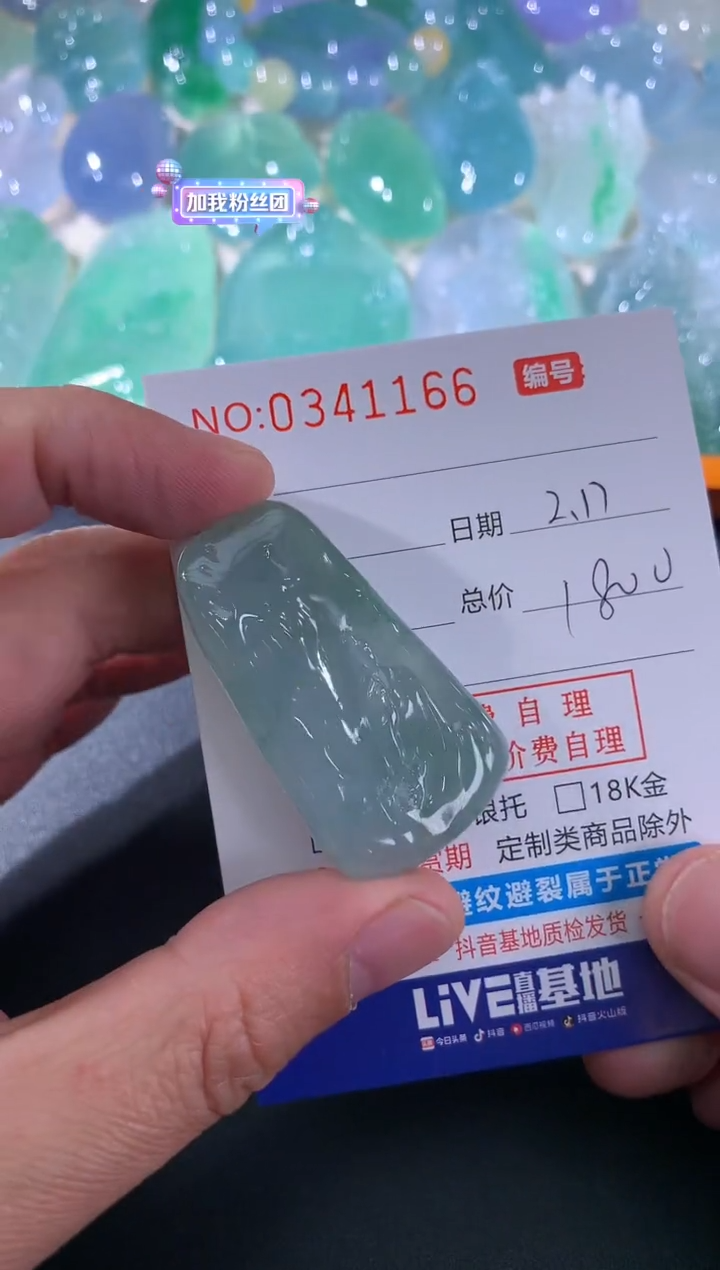 【闪购商品】翡翠颈饰未镶嵌天然A货翡翠