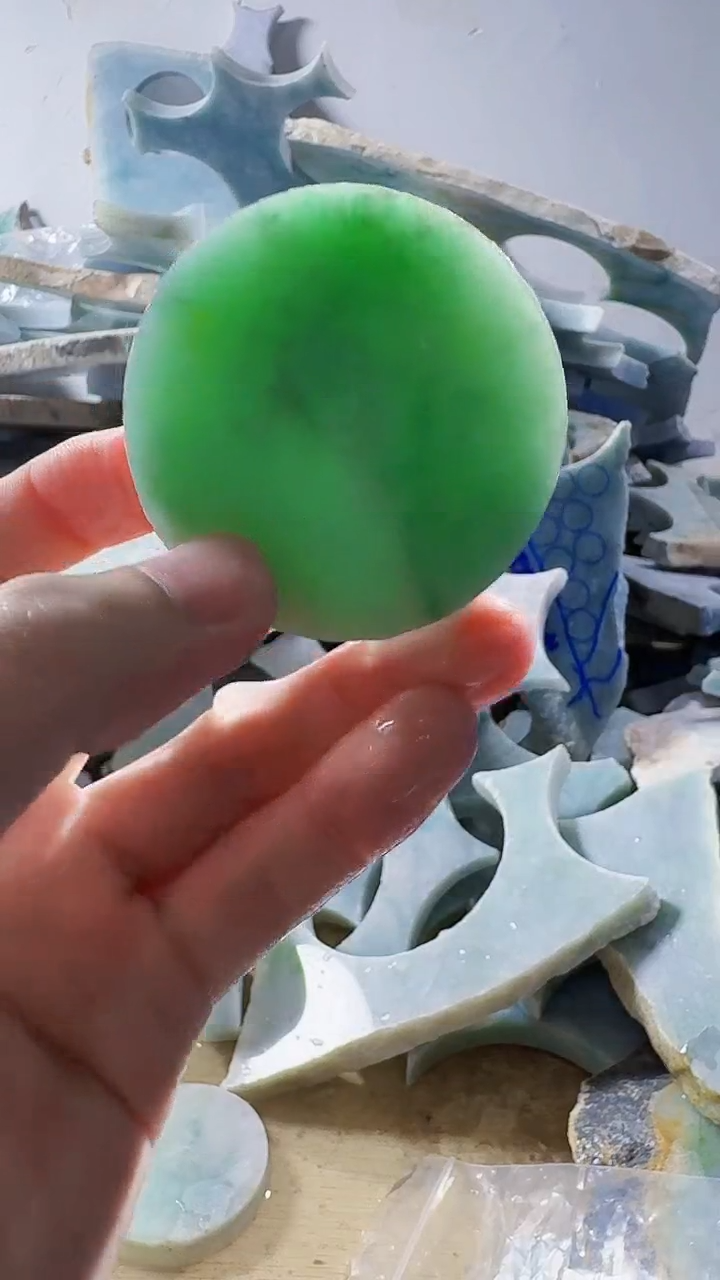 裸石翡翠天然缅甸翡翠2126