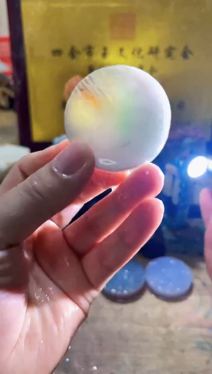 未镶嵌挂件翡翠A货常星7239