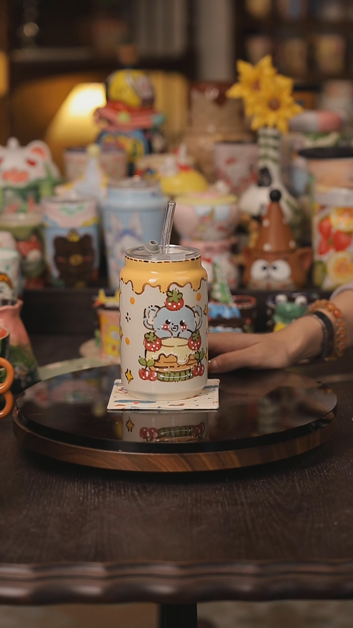 景德镇釉下彩绘设计师款式陶瓷