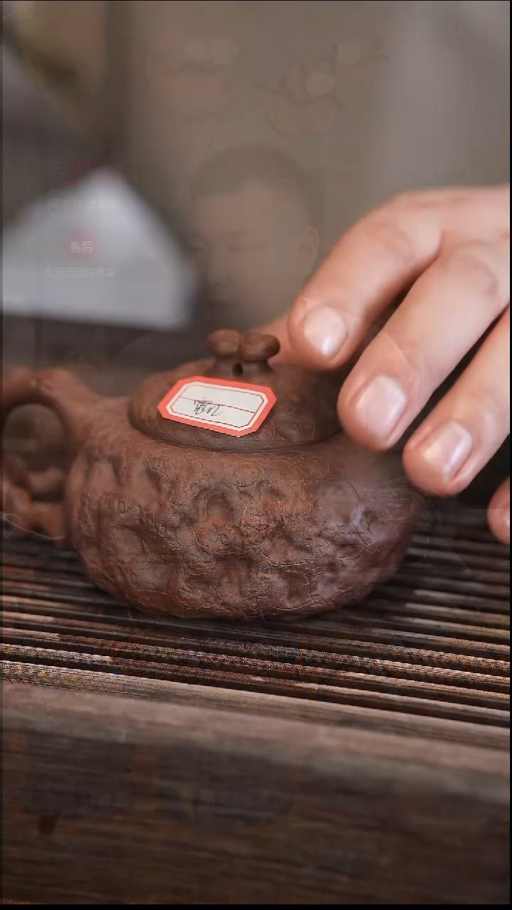 茶壶紫砂170cc 【宽口】供春 变色龙