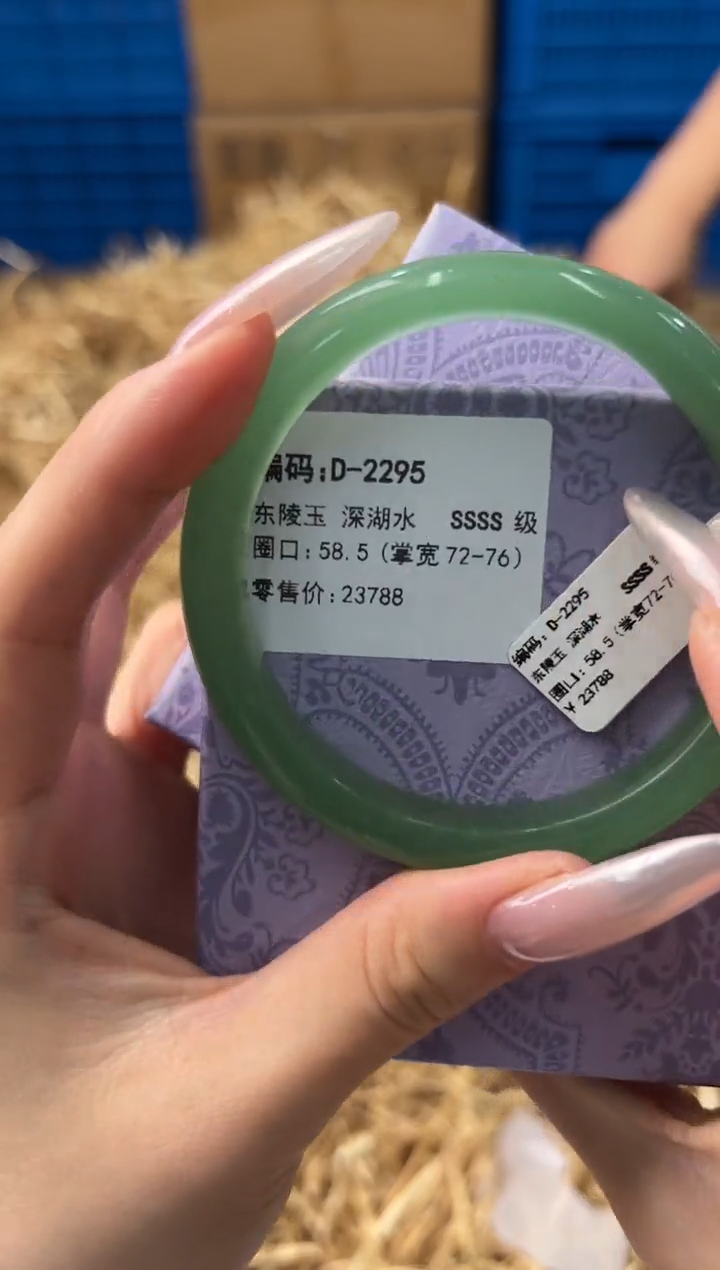 未镶嵌手镯石英质玉D-2295