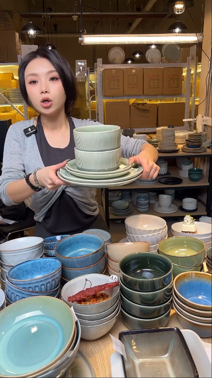 瓷179外贸尾货窑变釉下彩默外微瑕