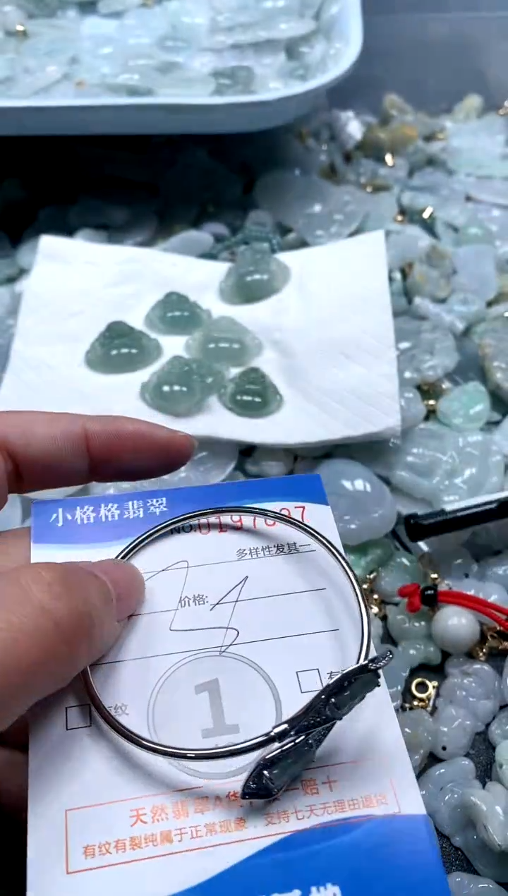 【闪购商品】翡翠颈饰未镶嵌闪购商品0197697