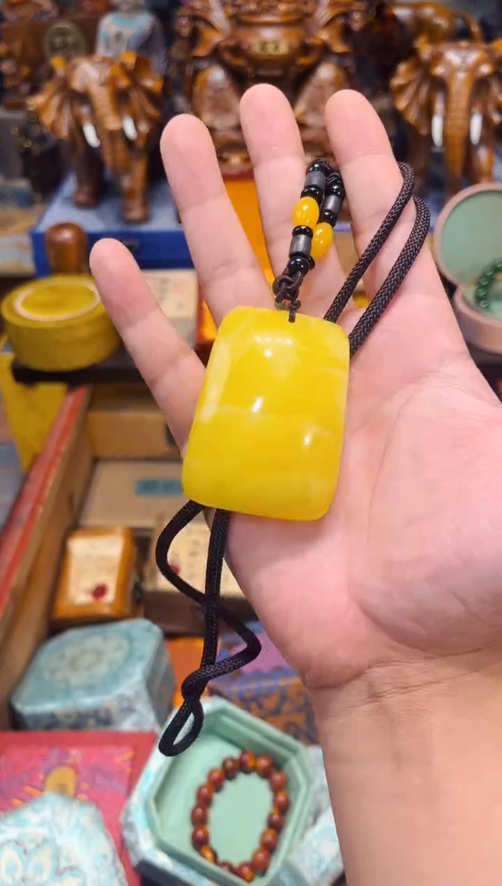 未镶嵌蜜蜡裸石B老七专属高端精品52