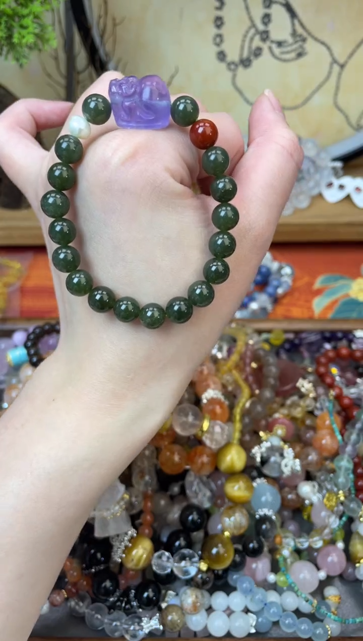 【闪购商品】和田玉手饰未镶嵌421微瑕