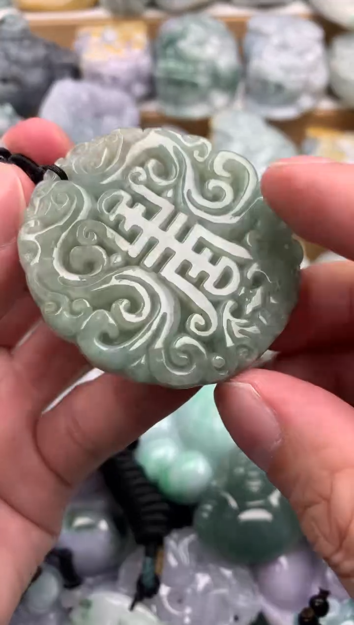 吊坠(不含链)未镶嵌翡翠1