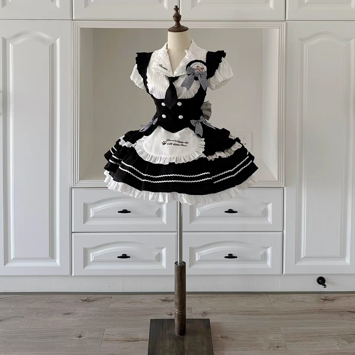 [现货]生巧派对jsk吊带裙Lolita洋装doll感jsk吊带连衣裙