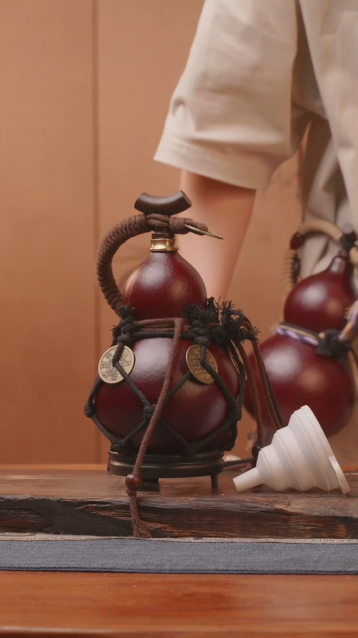 1786号精品大漆葫芦防腐防渗装水茶酒