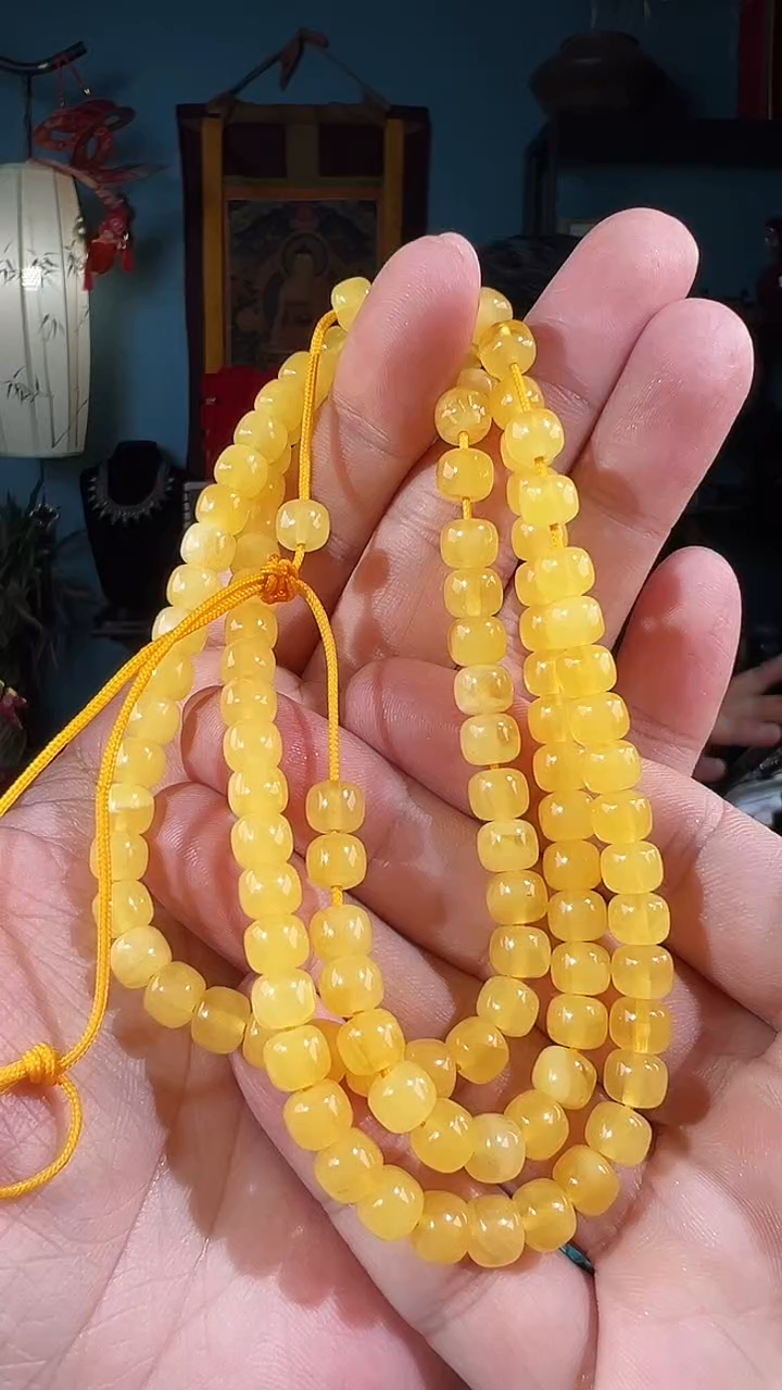 【闪购商品】蜜蜡颈饰未镶嵌6+108108108