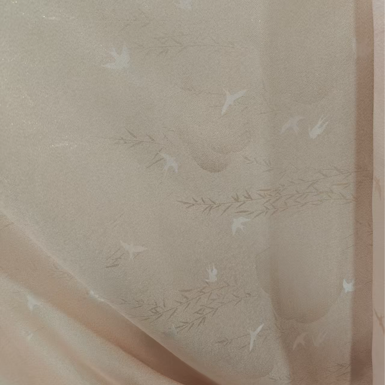 （喜物&布头）23/ 高品质桑蚕丝面料 140门幅