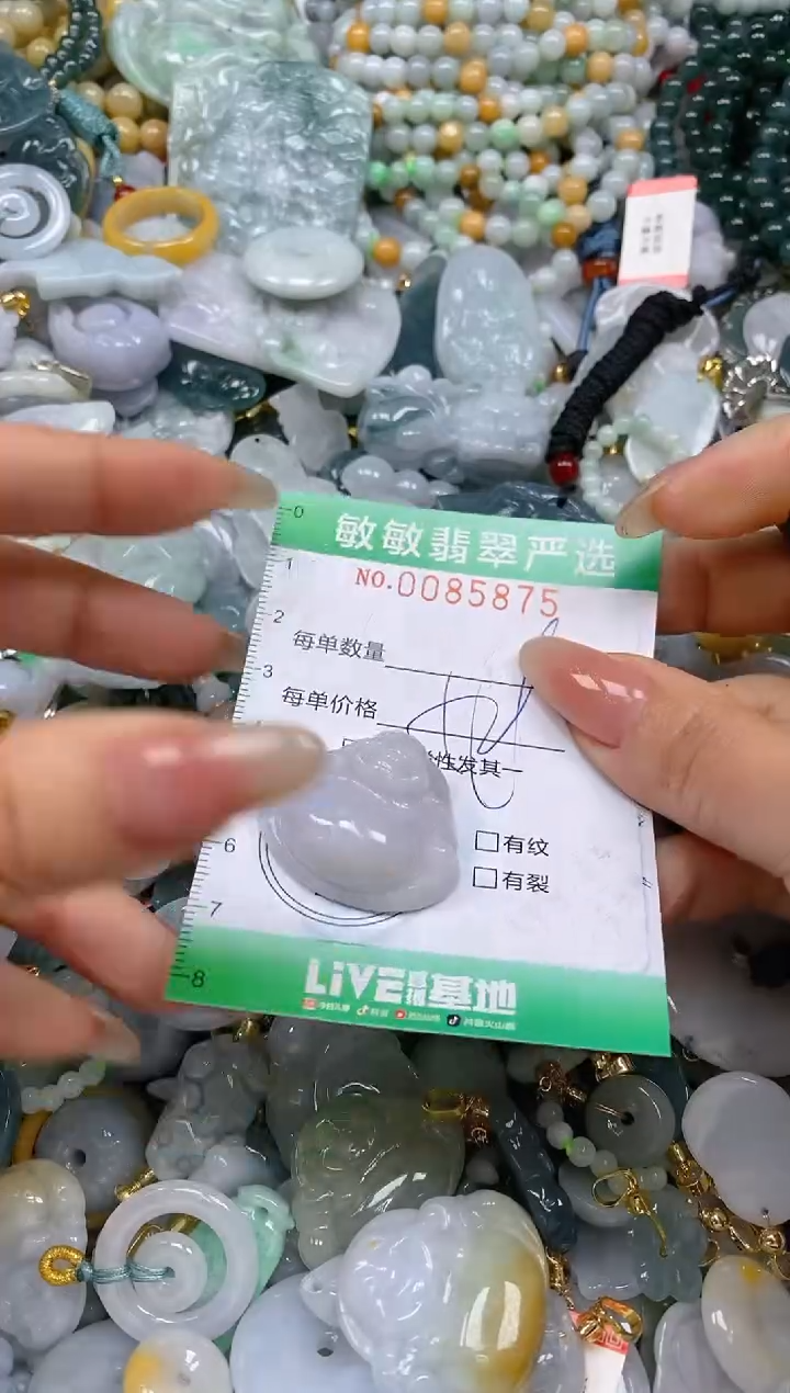 【闪购商品】翡翠颈饰未镶嵌闪购0085875