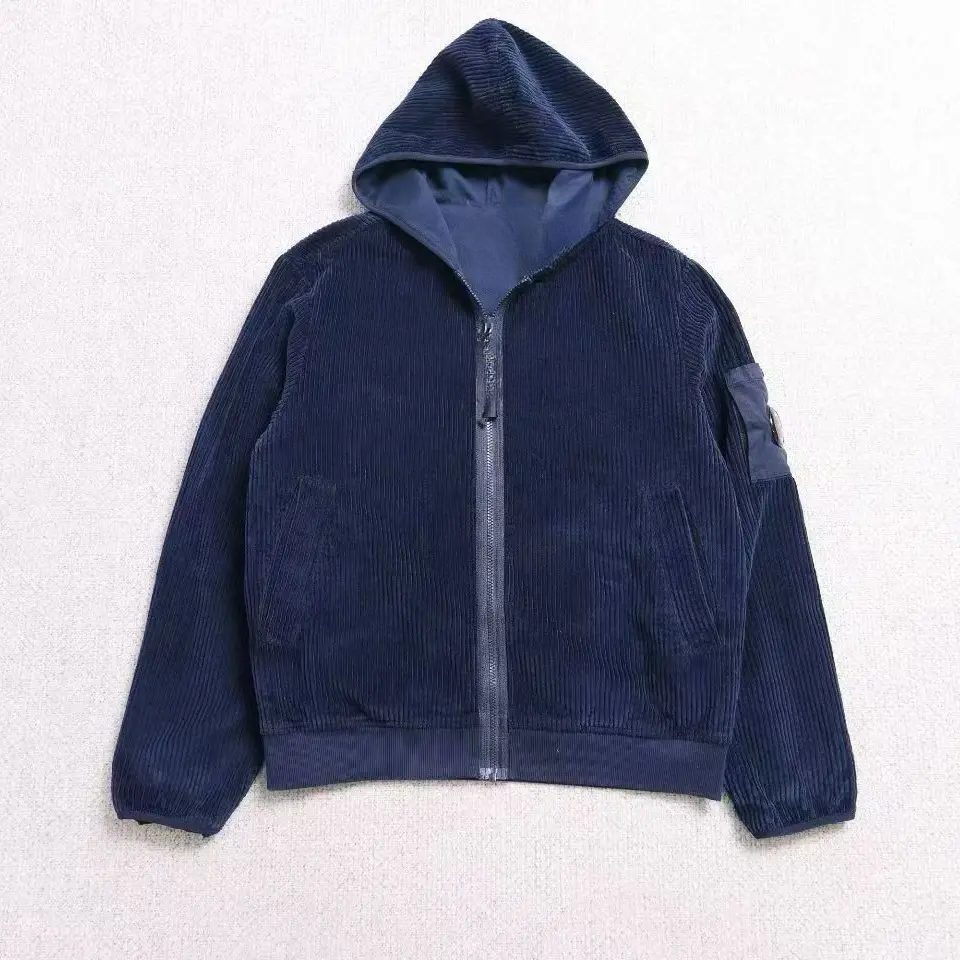 NOSKIN岛之父灯芯绒全拉链外套