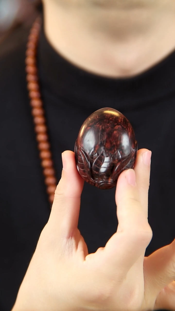 【闪购商品】降真香把件海南红降土埋玉化料手把件摆件