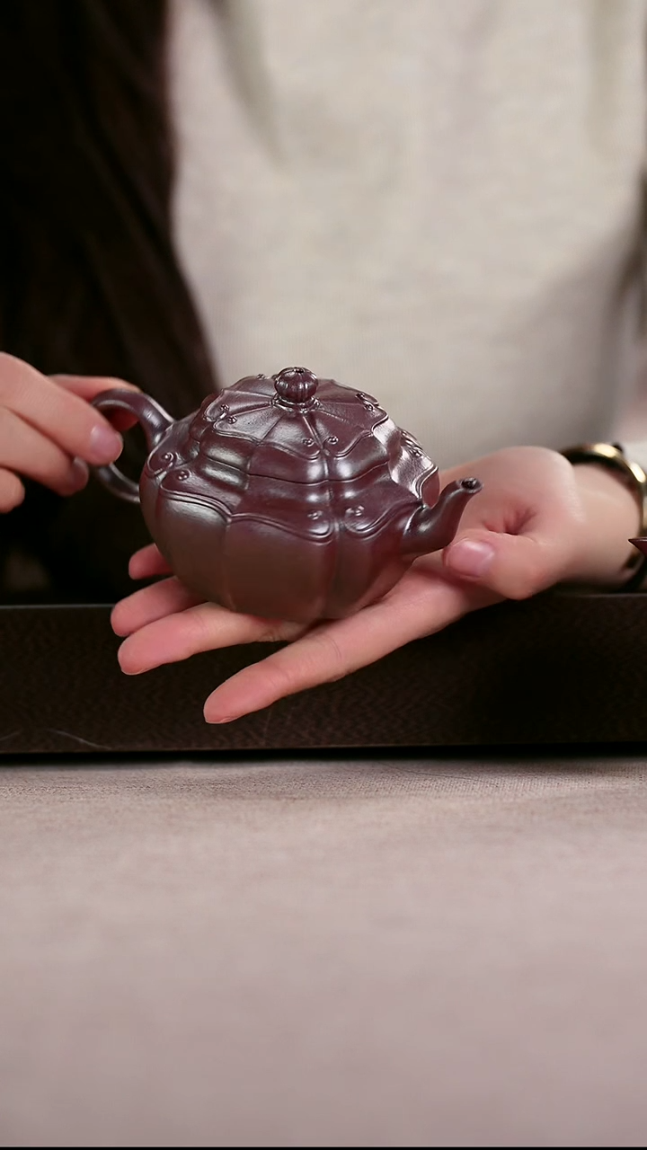 茶壶紫砂窑宝体验款四方”如意“宫灯