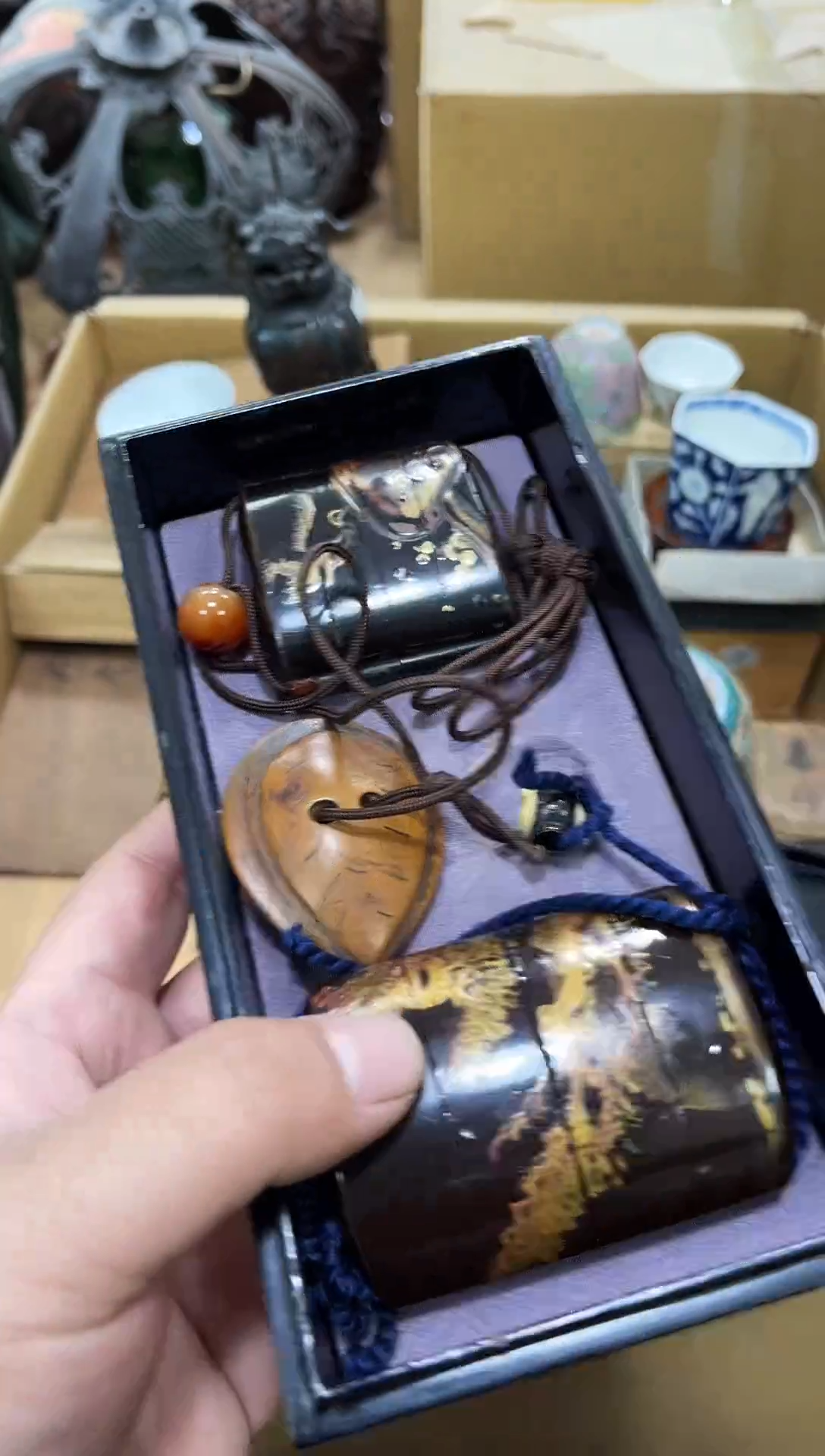 木质类如图所示 阁集工艺品