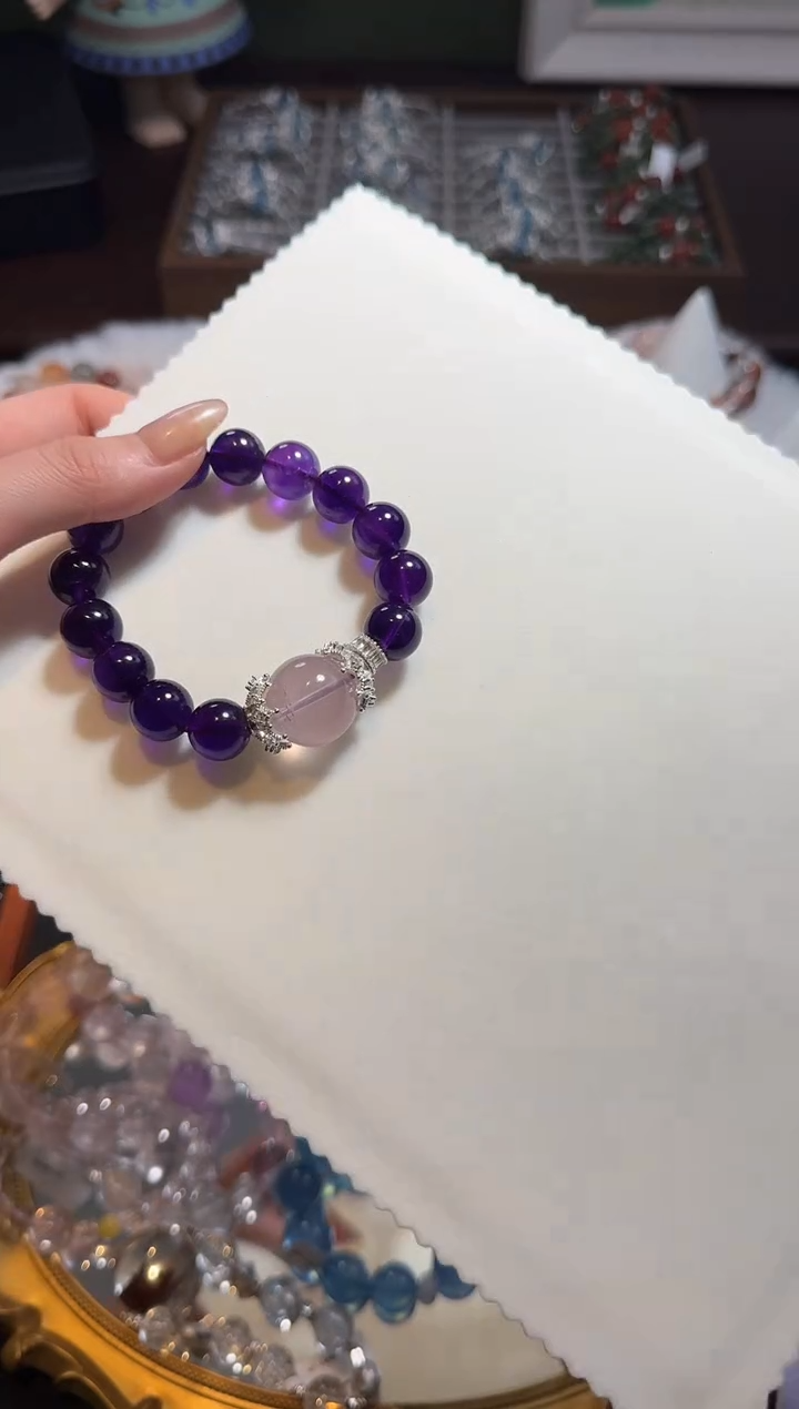 【闪购商品】水晶手串未镶嵌紫水晶手串