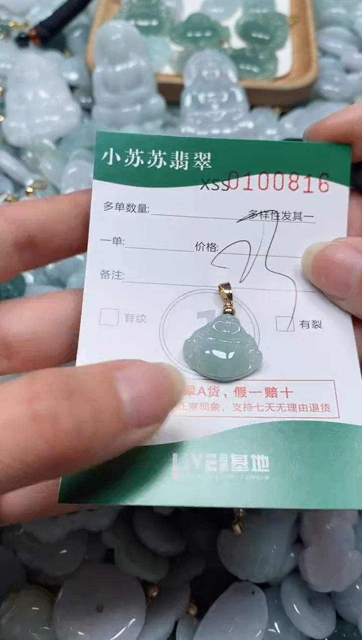 【闪购商品】翡翠颈饰未镶嵌闪购商品0100816