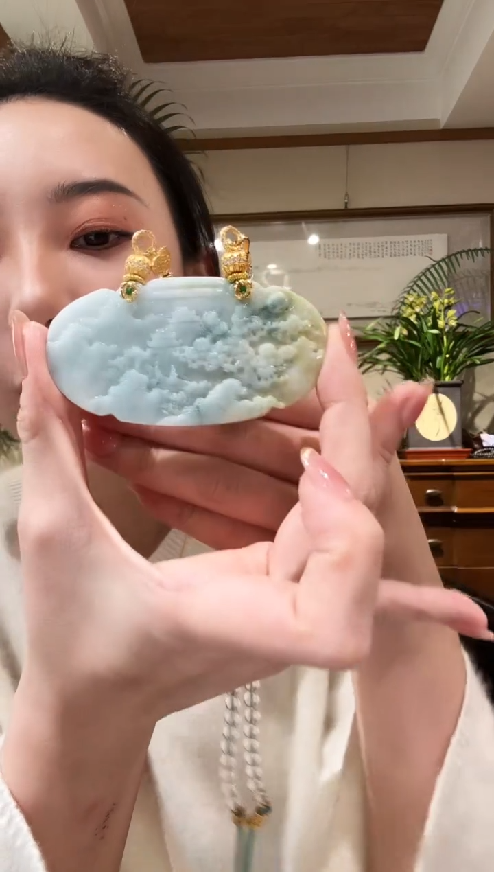 【闪购商品】翡翠颈饰未镶嵌国风