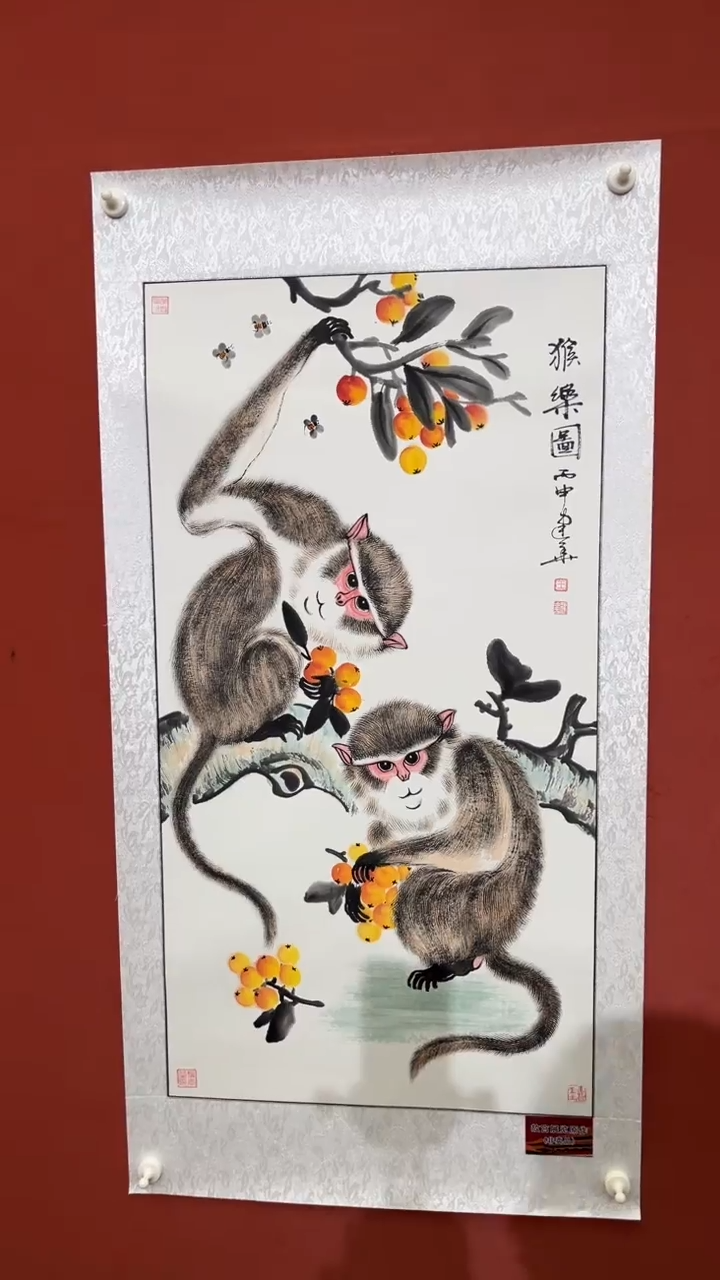 国画老师现场创作  42