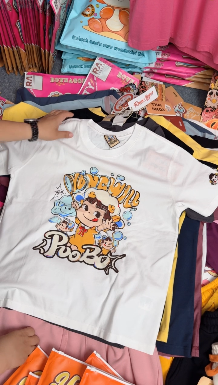 羊羊纸袋  纯棉二丫T