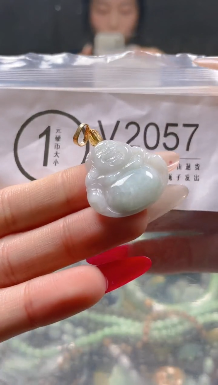 【闪购商品】翡翠颈饰未镶嵌/V/翡翠A货一图一物