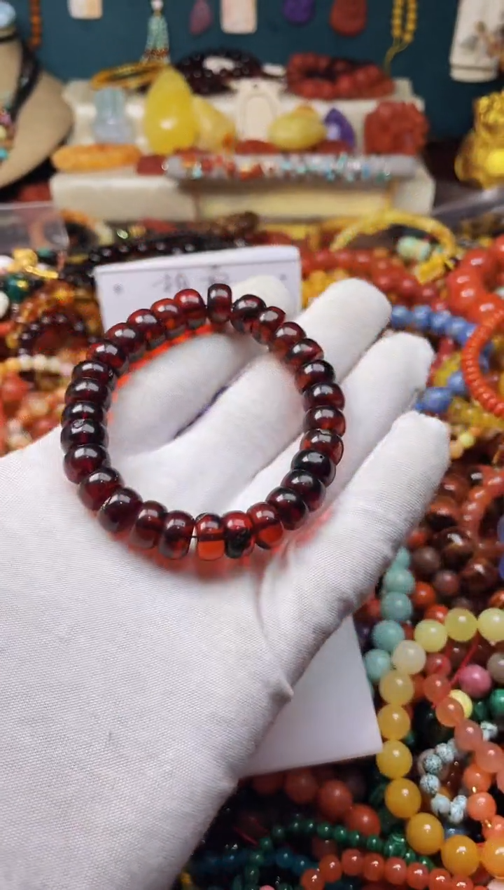 【闪购商品】琥珀颈饰未镶嵌46001一物一图发货