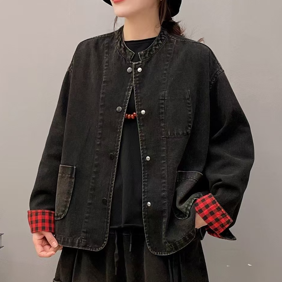 9140新款春季休闲减龄显瘦长袖上衣外套
