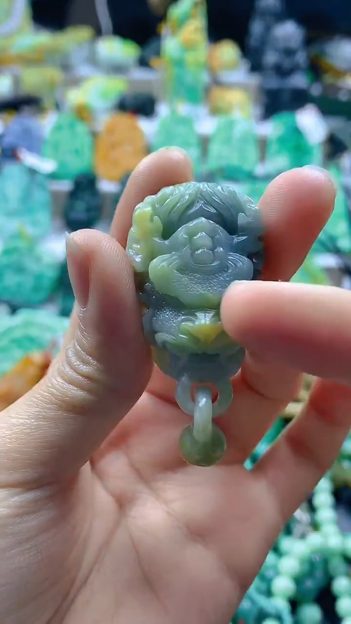 颈饰未镶嵌翡翠天然缅甸a货翡翠